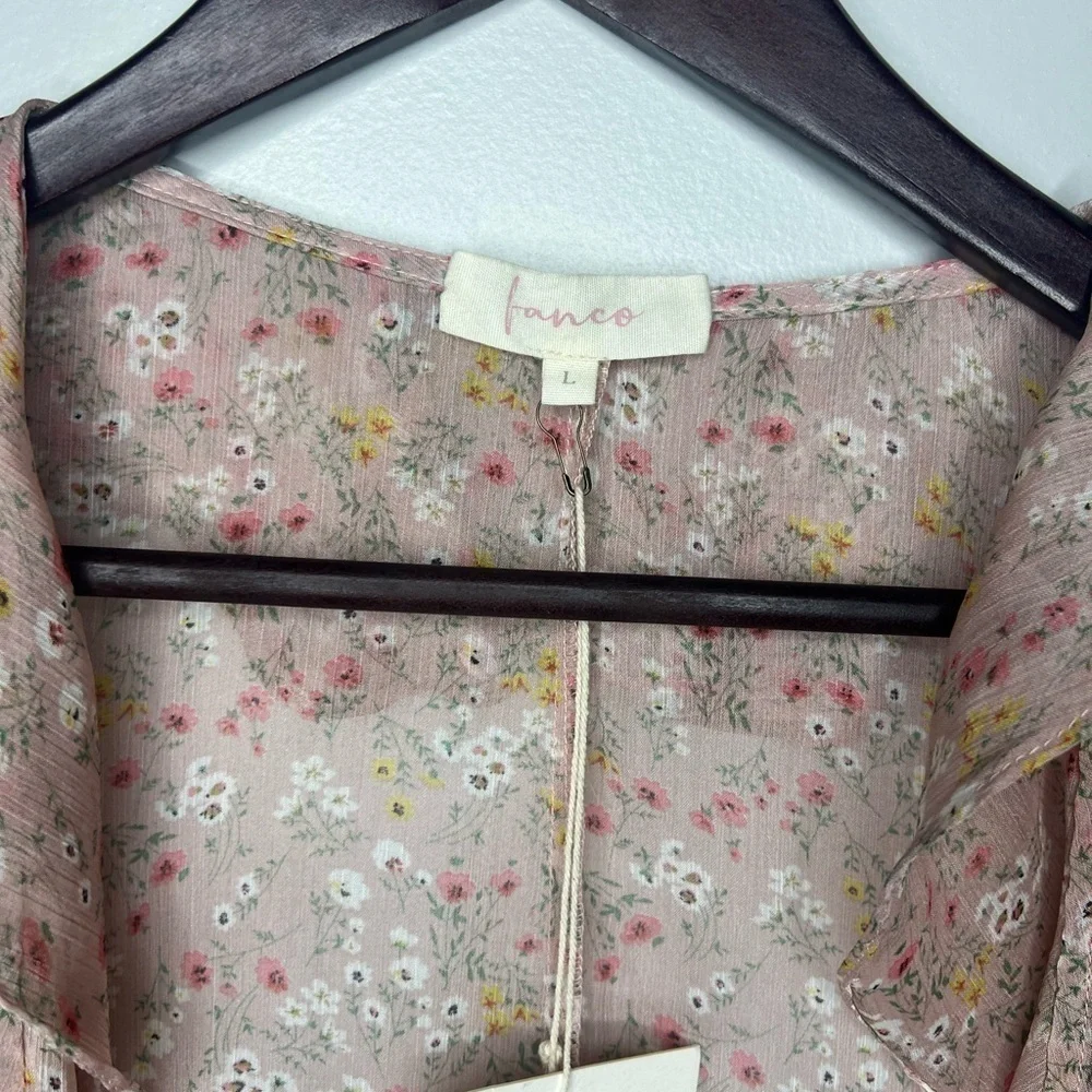 Fanco floral duster